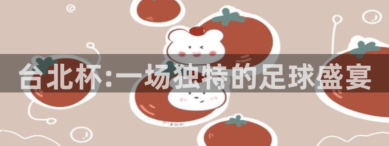 意昂4体育：台北杯:一场独特的足球盛宴